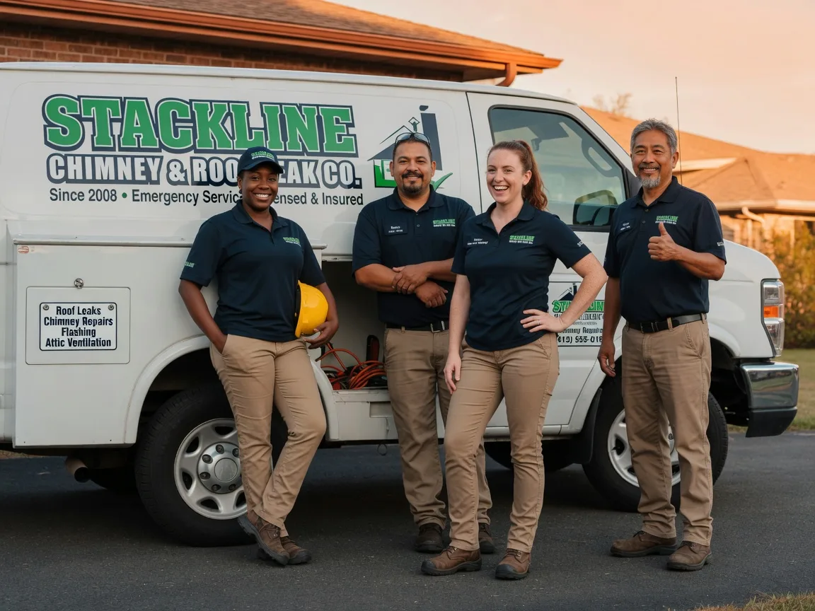 Chimney flashing repair company in Kitts Hill, OH
